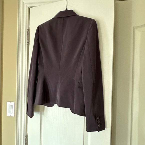Tahari Blazer/Jacket, SIze 2, Eggplant (Purple) - Picture 8 of 15